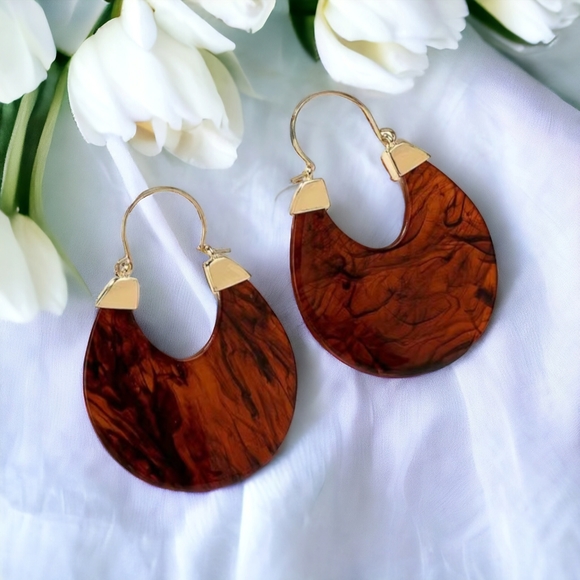 Stunning hoop earrings - Picture 12 of 14